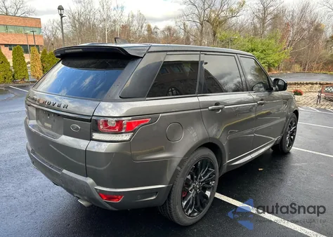 2017 Land Rover Range Rover Sport Hse Dynamic from USA, damaged, VIN SALWV2FV5HA129618